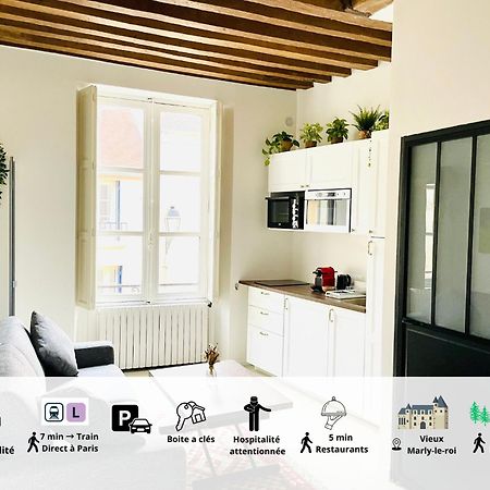 Studio Renove Et Tres Fonctionnel, Marly-Le-Roi Exteriör bild